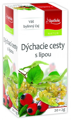 APOTHEKE NATUR - Dýchacie cesty s lipou 20/2g
