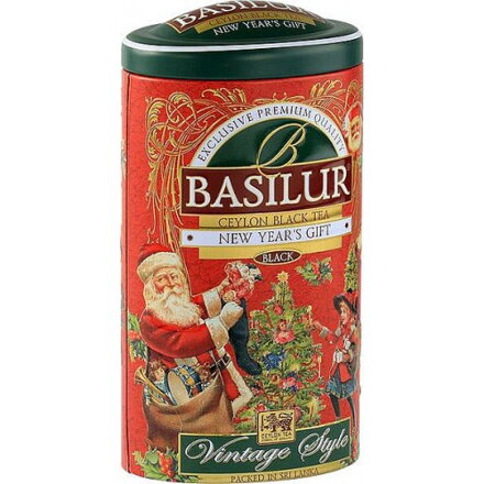 BASILUR Vintage New Year's Gift plech 100g