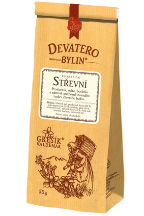 Črevný bylinný sypaný čaj
