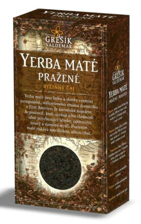 Yerba maté, pražené