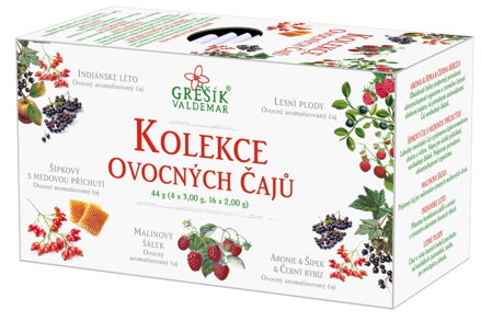 Kolekcia ovocných čajov