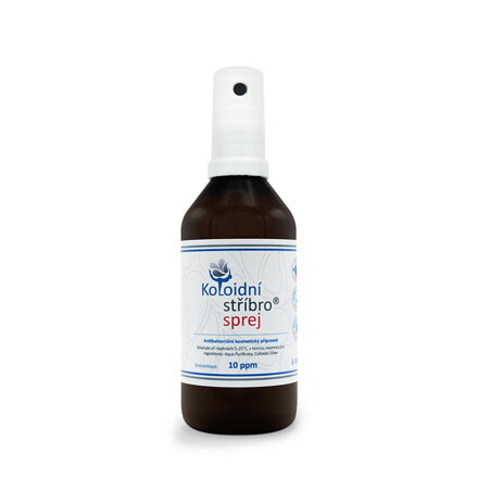 KOLOIDNÉ STRIEBRO SPREJ  100 ML 30 PPM