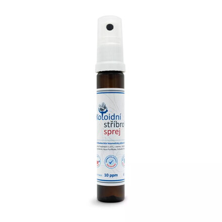 KOLOIDNÉ STRIEBRO SPREJ  25 ML 10 PPM