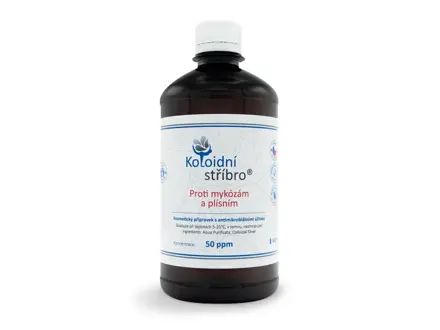 PROTI MYKÓZAM A PLESNIAM  - Náhradné balenie 500 ml 50 ppm PROTI MYKÓZAM A PLESNIAM  - Náhradné balenie 500 ml 50 ppm