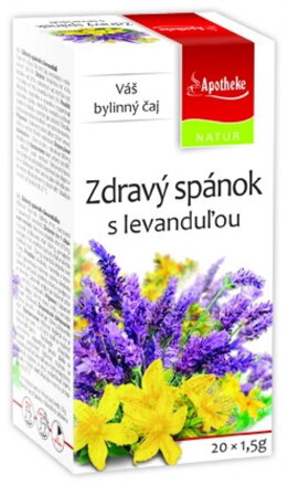 APOTHEKE NATUR - Zdravý spánok s levanduľou, 20x1,5g