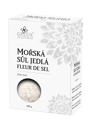 Morská soľ jedlá FLEUR DE SEL/SOĽNÝ KVET