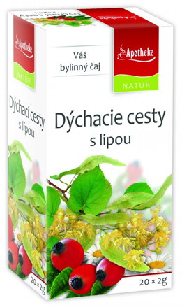 APOTHEKE NATUR - Dýchacie cesty s lipou 20/2g
