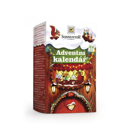 Sonnentor Adventný kalendár® BIO, 24 sáčkov