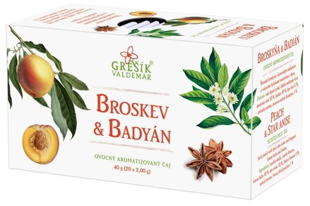 Broskyňa & badián 