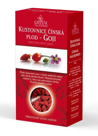 Goji (kustovnica čínska) plod