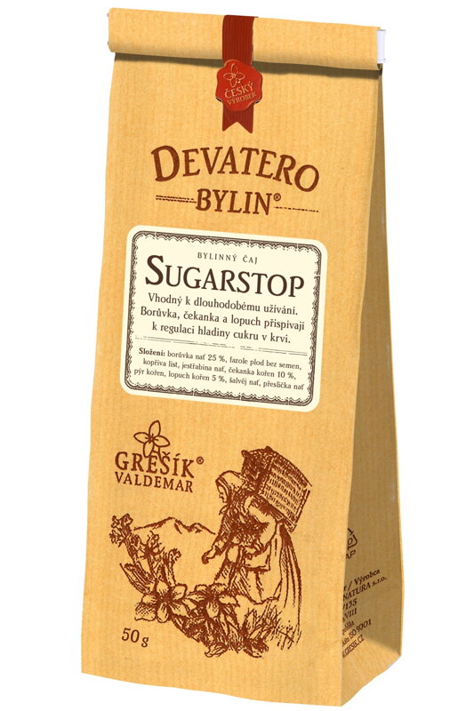 Sugarstop bylinný sypaný čaj