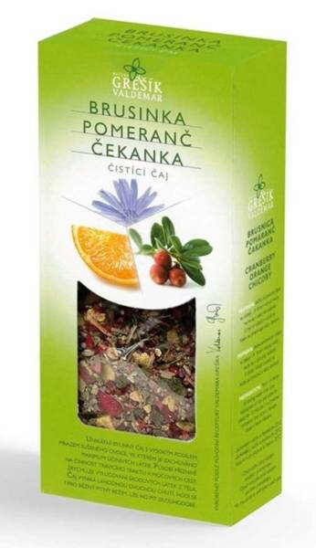 Brusnica & pomaranč & čakanka čistiaci čaj Brusnica & pomaranč & čakanka čistiaci čaj