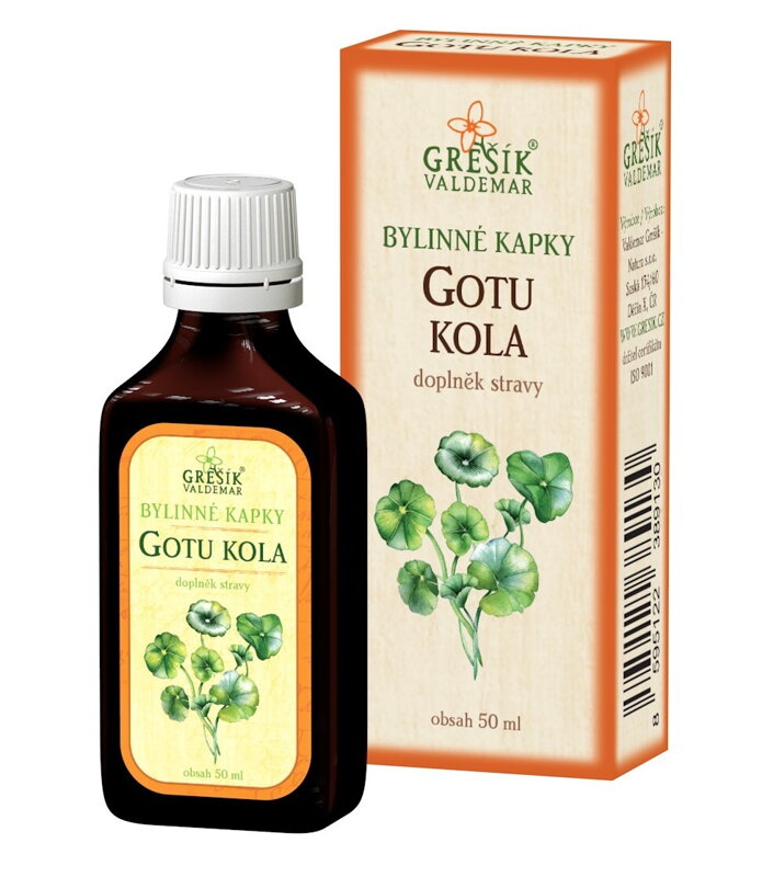 Gotu kola kvapky