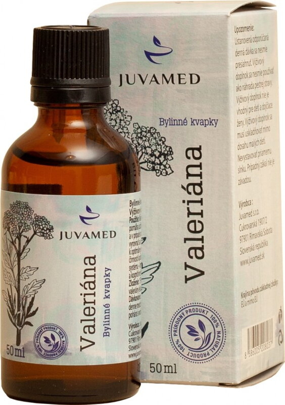 VALERIÁNA Bylinné kvapky 50ml