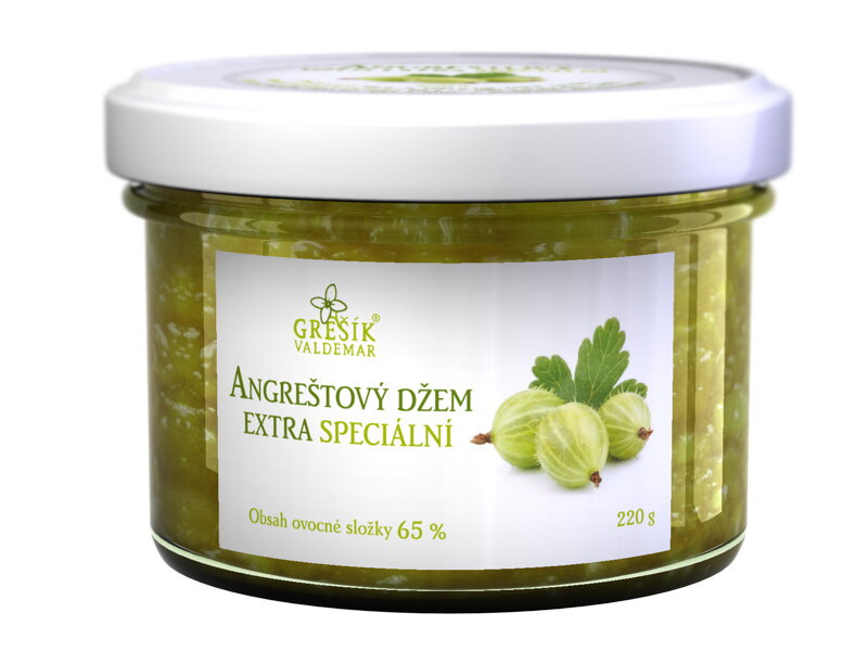 Egrešový džem extra špeciálny Egrešový džem extra špeciálny