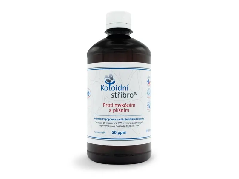 PROTI MYKÓZAM A PLESNIAM  - Náhradné balenie 500 ml 50 ppm PROTI MYKÓZAM A PLESNIAM  - Náhradné balenie 500 ml 50 ppm