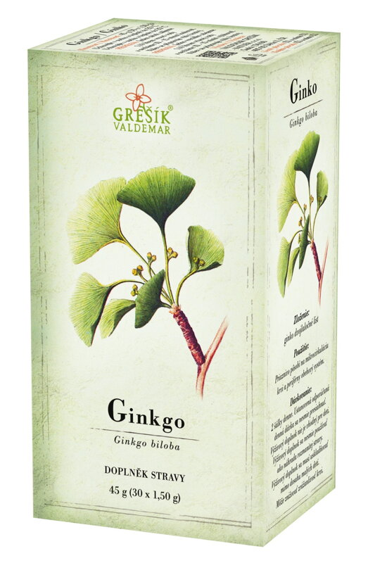  Ginkgo bylinný porciovaný čaj