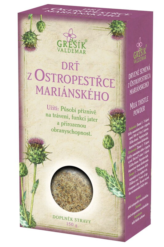 Drvené semená z ostropestreca mariánskeho 150g