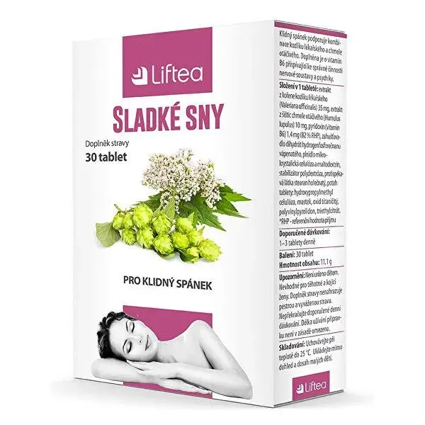 LIFTEA Sladké sny 30 tabliet LIFTEA Sladké sny 30 tabliet