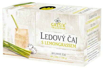 Ľadový čaj s citrónovou trávou